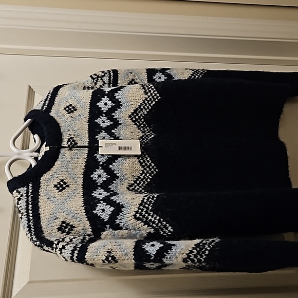 Sea New York Blue Fair Isle small BNWT - Picture 3 of 7